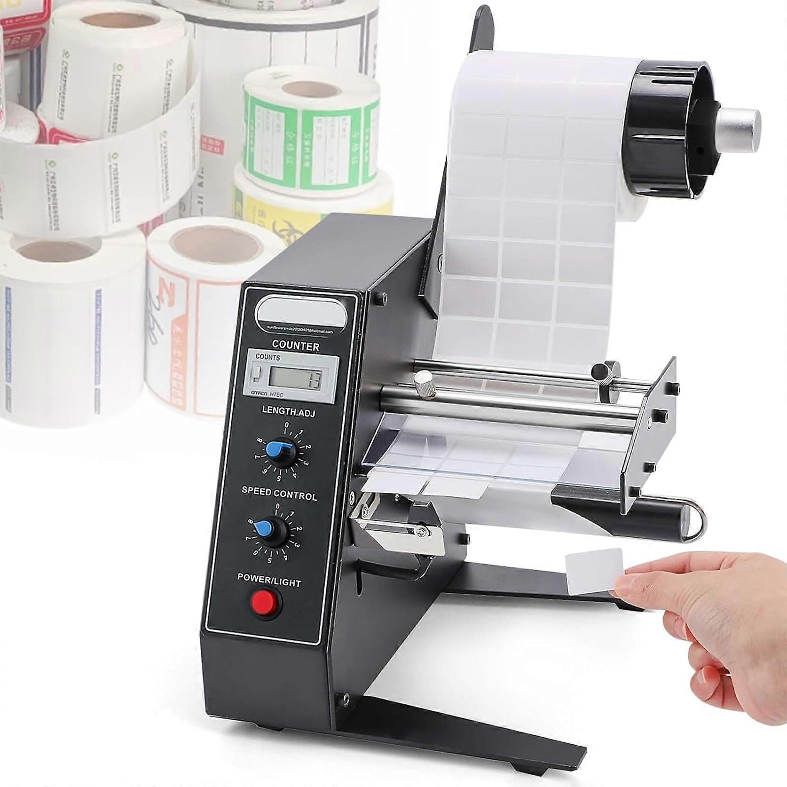 Automatic Label Dispenser with LED Counter, Adjustable Speed for Barcode Labels 3150mm