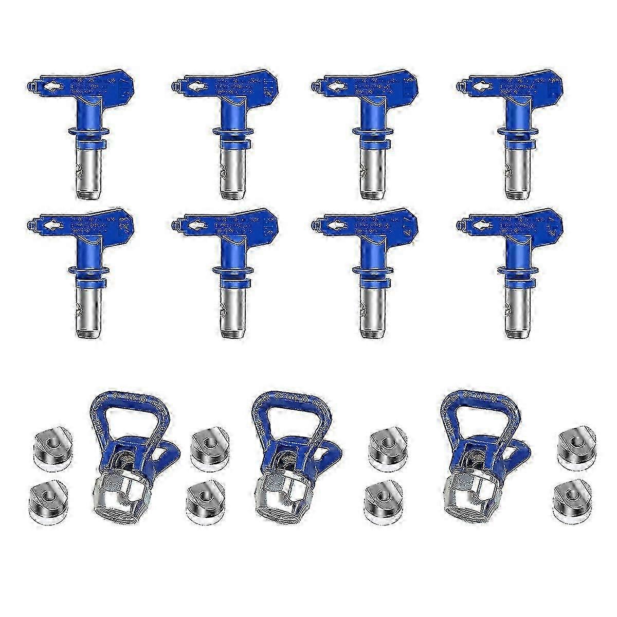 8Pcs Reversible Tips for Airless Paint Sprayer Nozzles Set