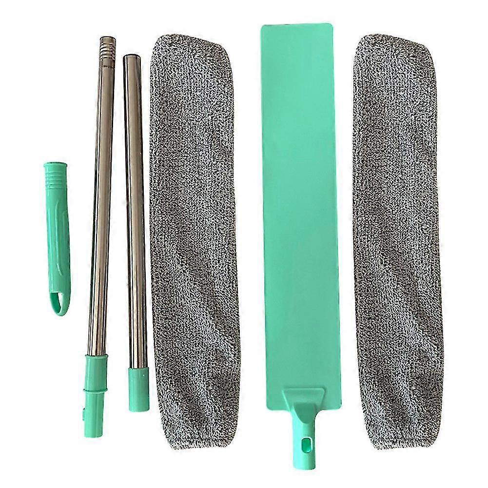 Bedside Dust Brush Long Handle Mop Reusable Microfibre Duster Sweeping Brush