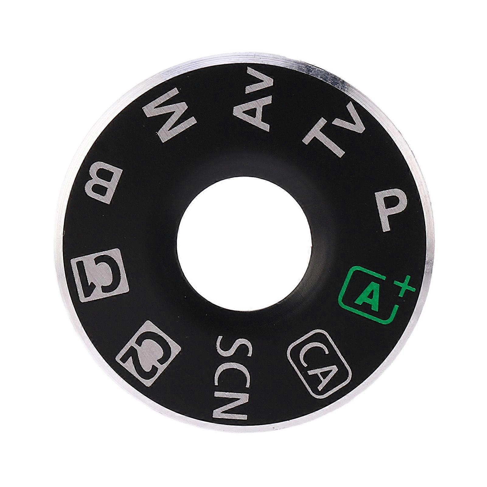 Camera Function Dial Cover Plate Mode Interface with Film Repair Accessory Compatible With 6D