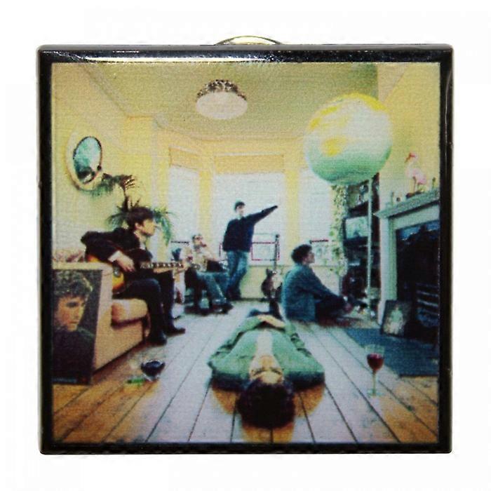 Oasis Definitely Maybe Album Artwork Badge