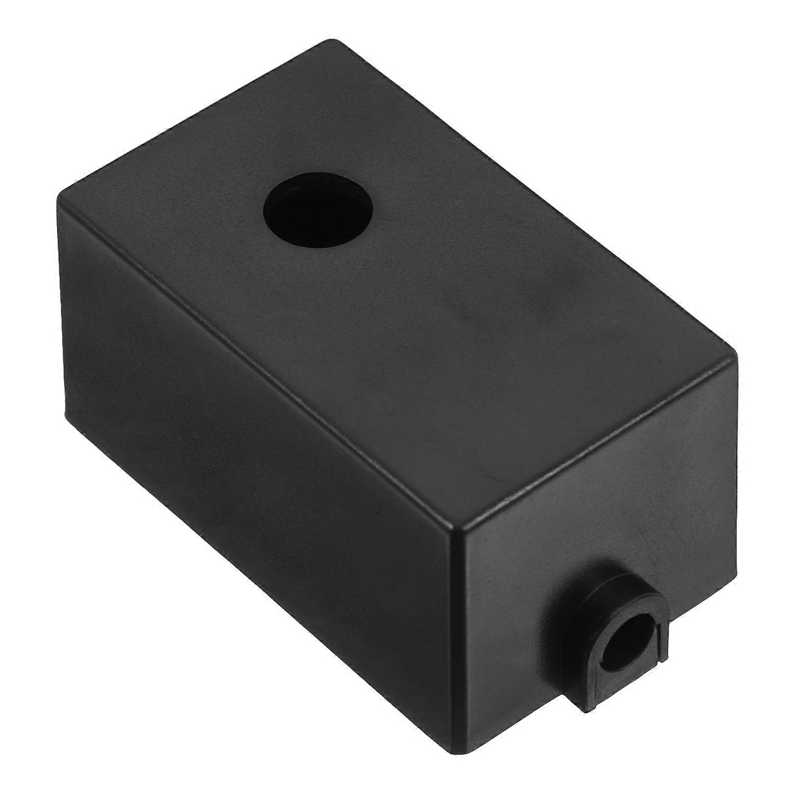 Electric Power Distribution Box for Electrical Projects Plastic Black
