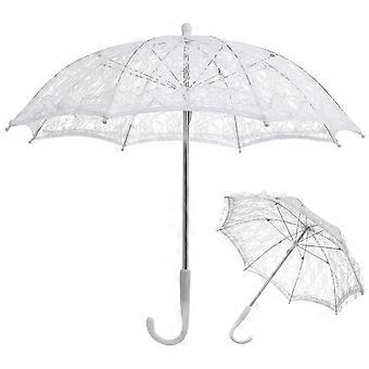 Bridal Lace Parasol for Performance Use Comes in 3Pcs Vintage Set