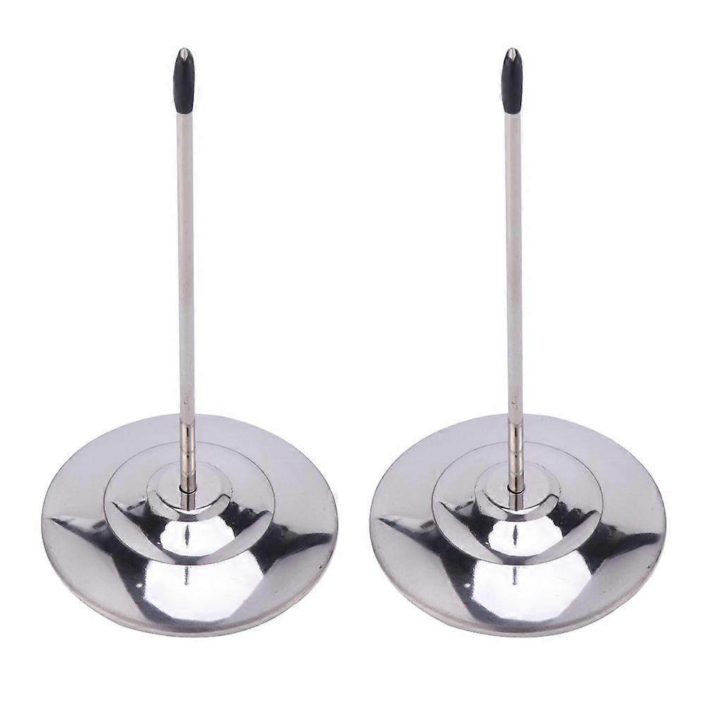 2Pcs Menu Insert Holder Straight Rod Paper Holder for Storage Use