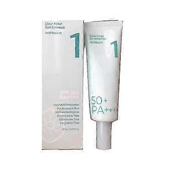 Numbuzin No. 1 Clear Filter Sun Essence 50ml SPF50+ PA++++ K Beauty NEW_DUIBW