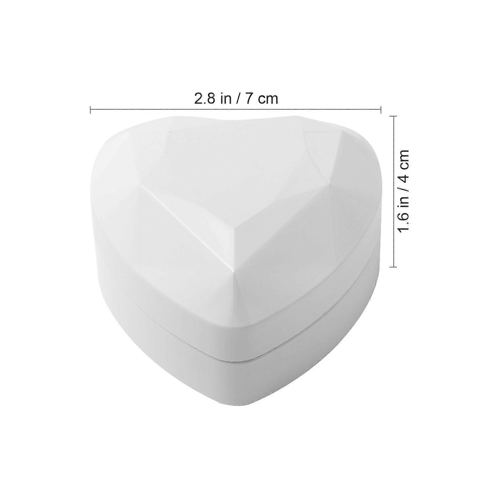 Wedding Ring Box with LED Shape for Proposal