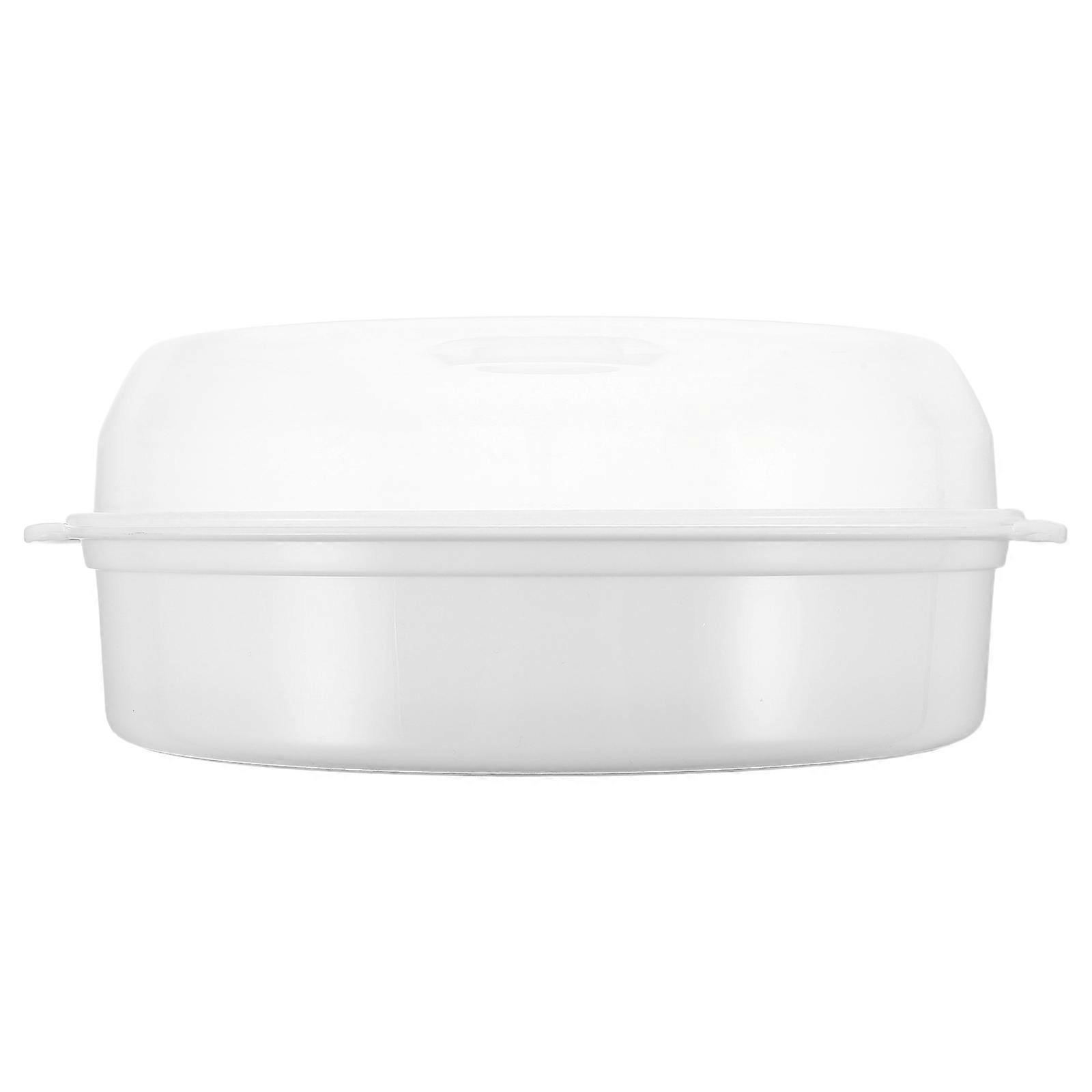Microwave Vegetable Steamer PP Steaming Basket with Lid