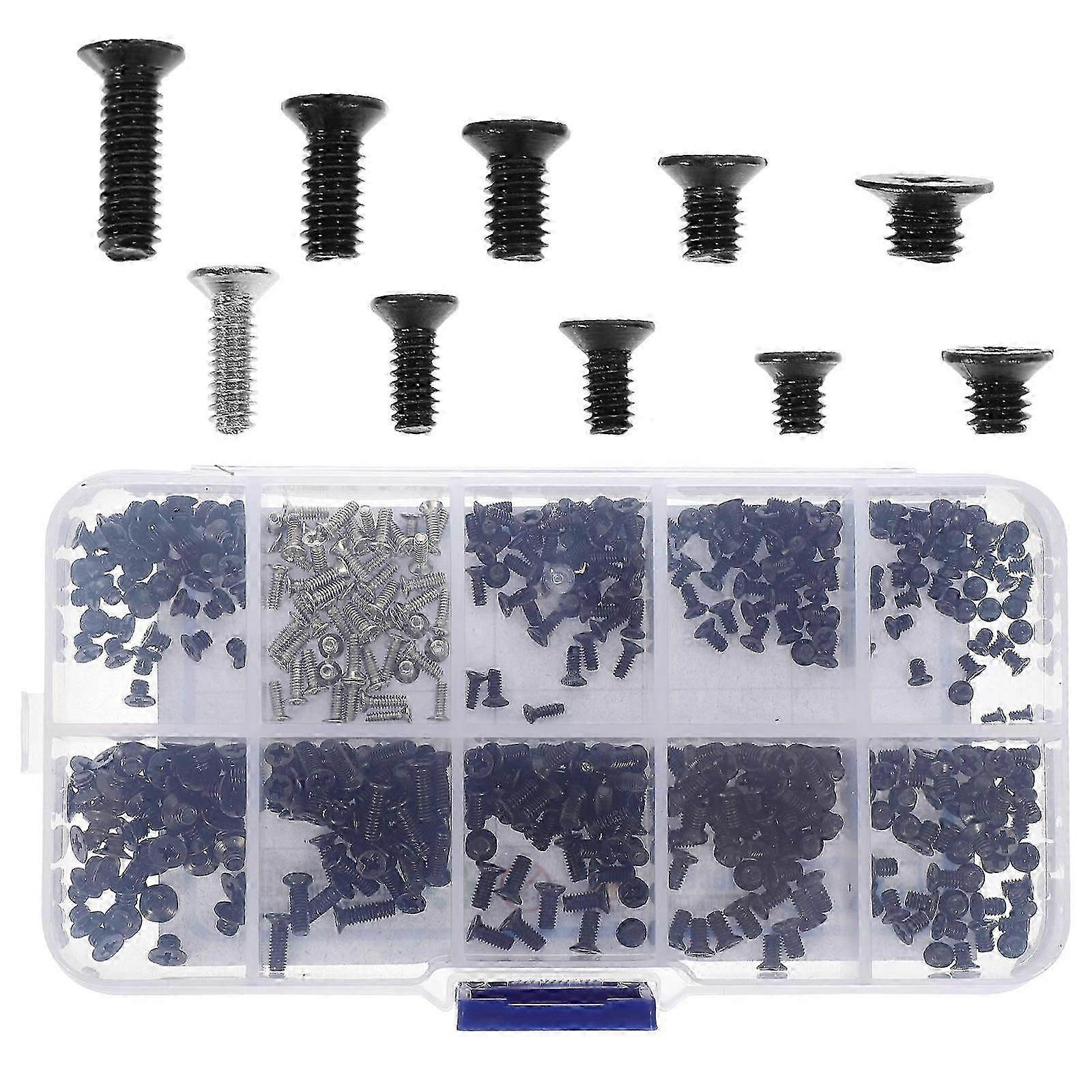 Laptop Countersunk Screws Flat Head Tapping Screw for Connecting 2Sets
