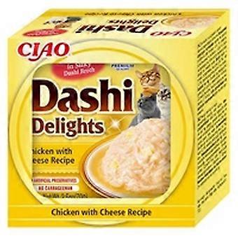 Dashi Delights chicken with cheese for cats 70 g