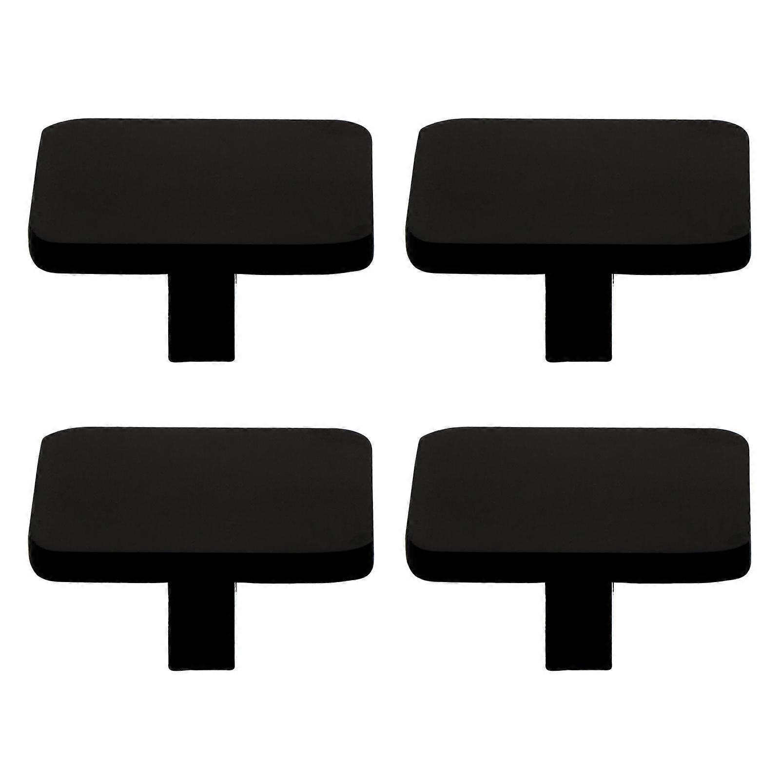 Aluminum Cabinet Knobs for Door with 12Pcs Square Drawer Pull Knobs