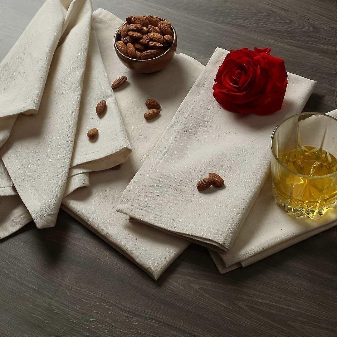 6-pack Beige Polyester Napkin Cloth