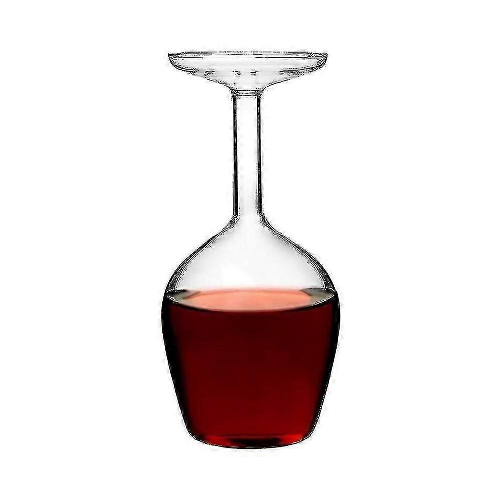 Upside Down Wine Glassa