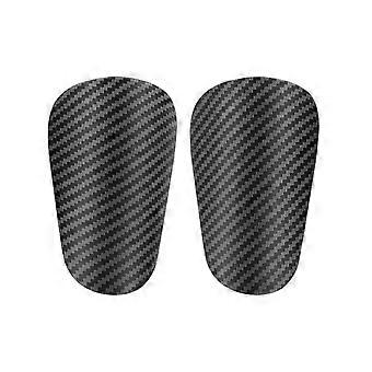 1 Pair Mini Soccer Shin Guards Anti-slip Kids Teens Adults Soccer Players Miniature Shin Pads Protectors Football Games Protective Equipment