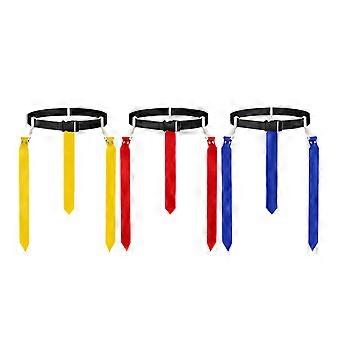 Adjustable Soccer Flag Waist Strap Replacement Football Game Training Belt Outdoor Gear Soccer Party Equipment Multicolor