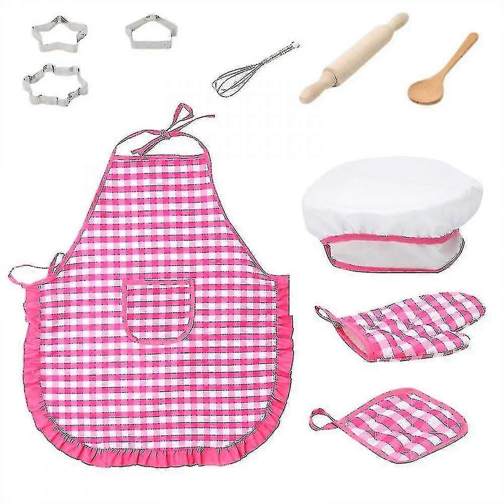 Children's Apron And Chef Hat Set