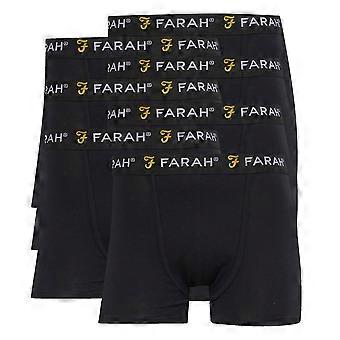 Farah – 7 par męskich bawełnianych, oddychających bokserek – Vuson