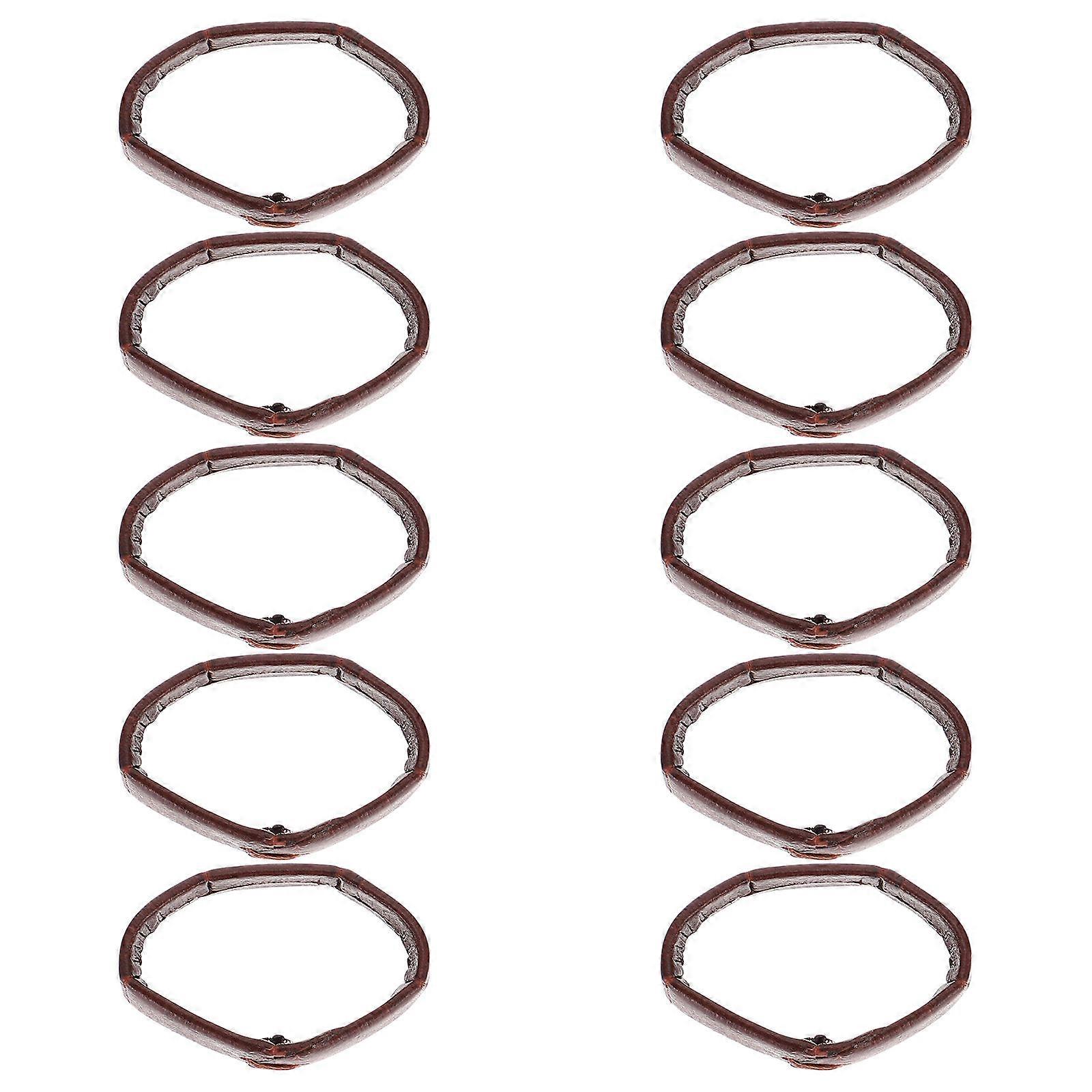 10Pcs Leather Watch Strap Loop Replacement Watchband Loop Watch Band Supple Loop