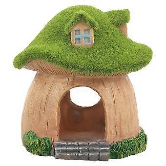 Aquarium Fisch Versteck Harz Aquarium Ornament Pilz Haus Fisch Unterschlupf Aquarium Dekoration