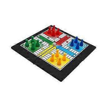 Ludo Bordspel Reizen Familie Spel voor Jongens en Meisjes Vrije tijd Speelgoed 4 Spelers