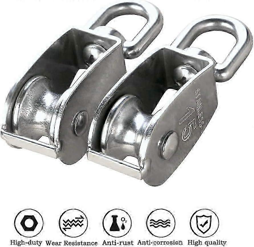 6 pcs 15MM pulleys. Simple set