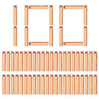 100Pcs 7.2cm EVA Soft Suction Cup Head Refill Soft Darts Outdoor Toy Children Gifts