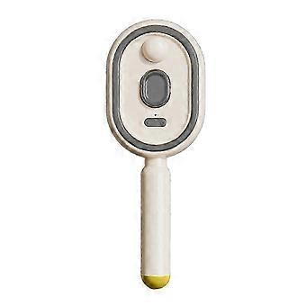 Brosse à cheveux électrique vapeur avec brumisateur d'eau, réduit les frisottis, antistatique, portable, sans fil, démêlante et moelleuse.
