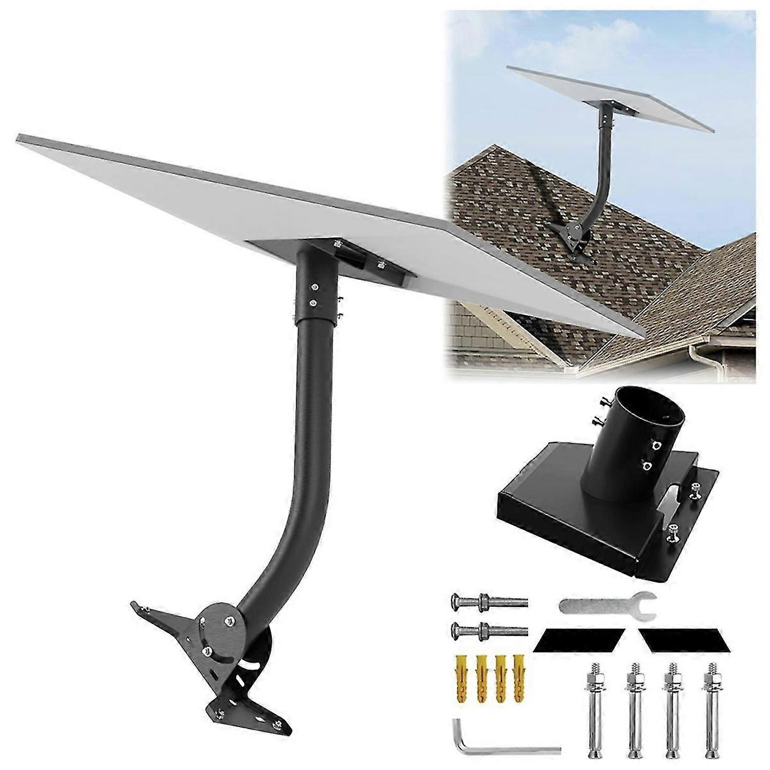 For Starlink Gen 3 Mounting Kit, Adjustable Bracket Set Elbow Pipe, Mounting Kit