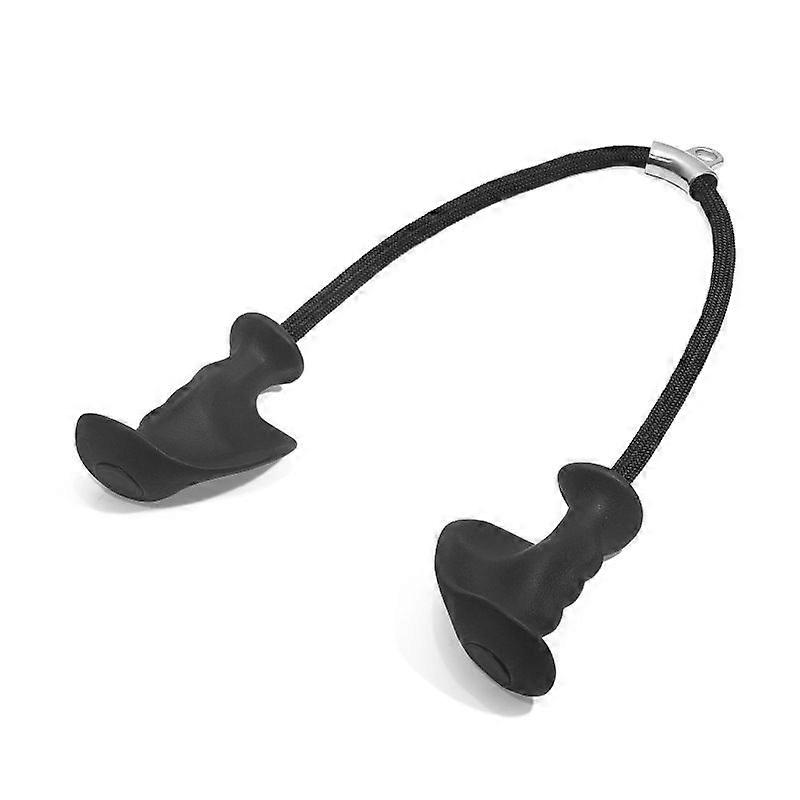 Cable Machine Rope Attachment Dual Handle for Lat Pulldown Triceps Workout