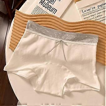 Damen-Boxershorts mit mittelhohem Bund, farblich abgesetzt, antibakteriell, atmungsaktiv und sicher