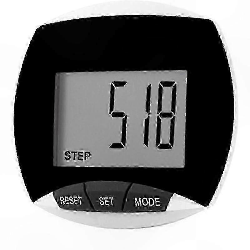 Accurate Pedometer Step Counter Compatible with Seniors, Walking & Running Tracker