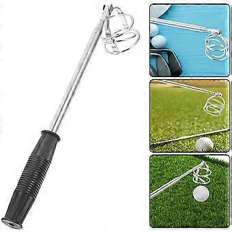 Telescopic Golf Ball Grabber Made of Stainless Steel for Picking
