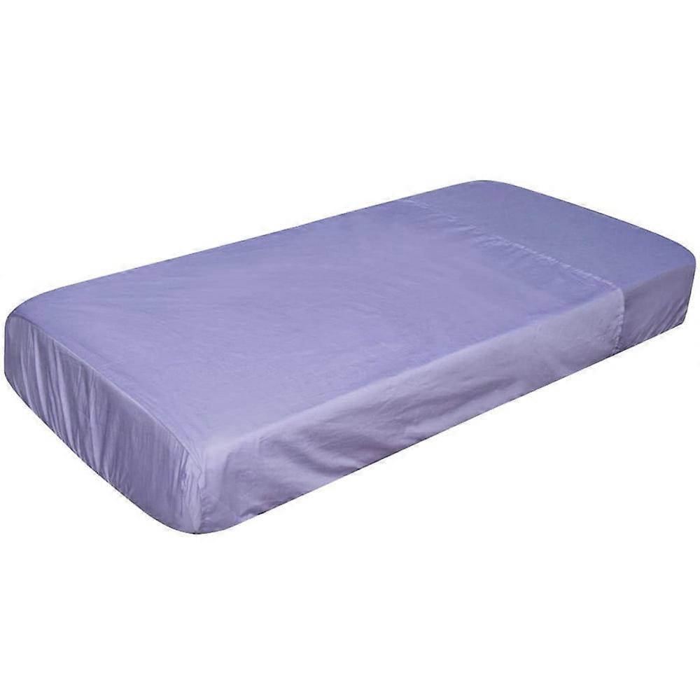 Silly Billyz Polycotton Fitted Cot Combo Premium Quality Bedsheet (Lilac)