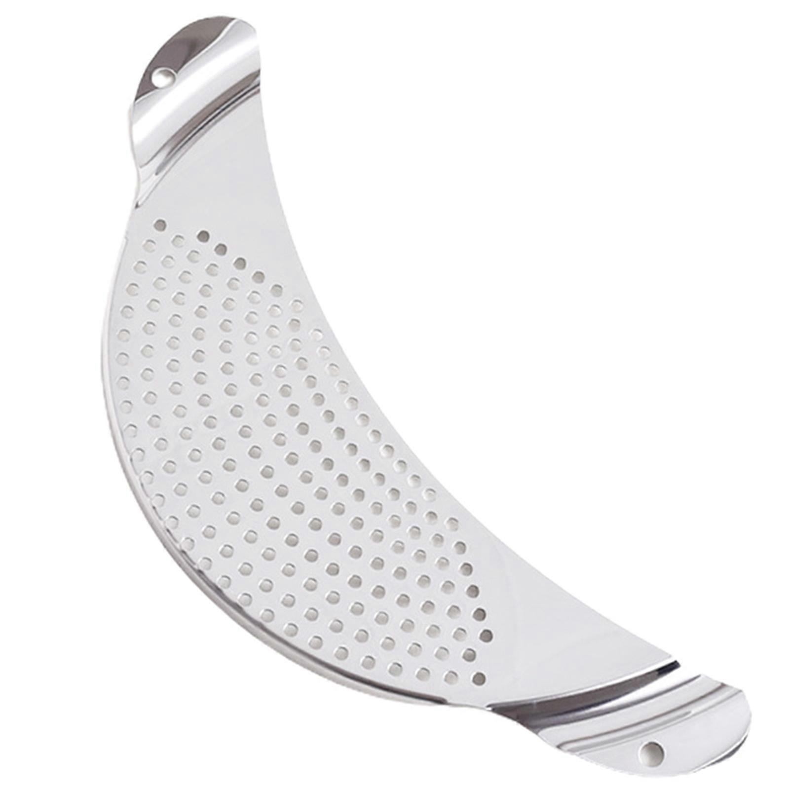 Convenient Half Moon Design Strainer for Quick Draining and Space Saving