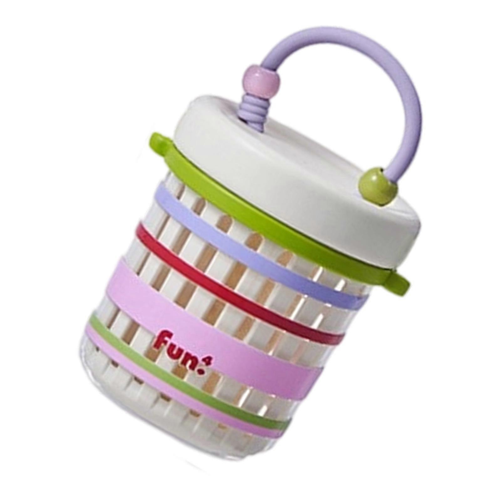 Built-in Fork Strainer Fruit Cup Leakproof