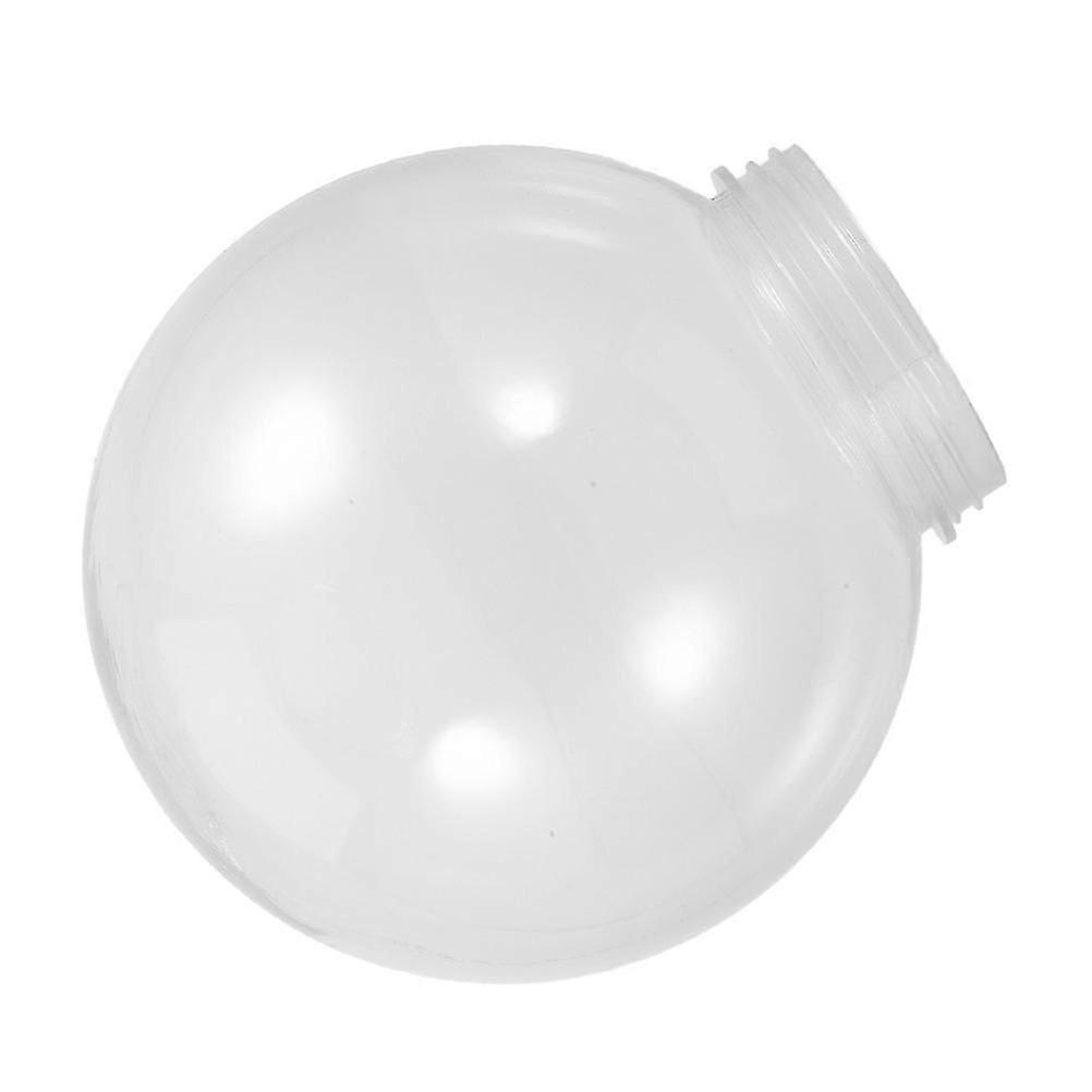 Transparent Acrylic Lamp Post Globe for Outdoor Use Replacement Light Globe
