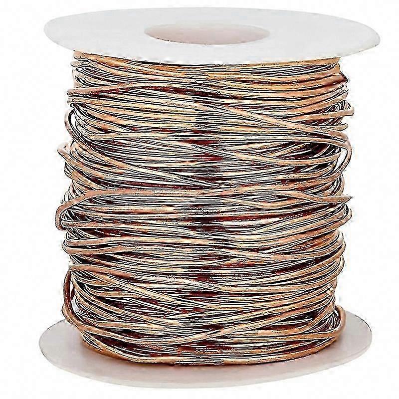 99.9% Pure Dead Soft Copper Wire, 18 Gauge 1mm Diameter compatible with Crafting