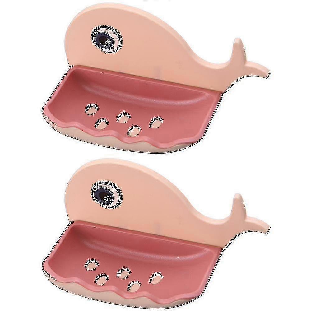 Whale-Shaped Wall-Mounted Soap Holder