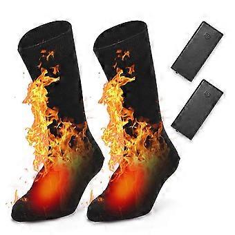 Electric Heated Socks Battery Powered Cold Weather Heat Socks for Men and Women Outdoor Riding Camping Hiking Motorcycle Warm Winter Socks,New 2026