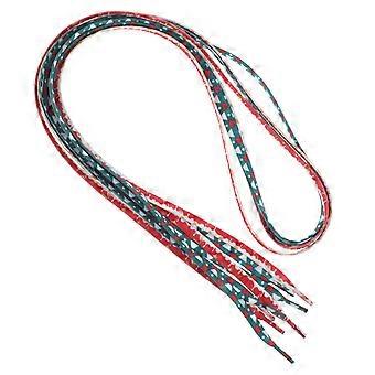 Versatile 8 Pairs Flat Colored Shoelaces For Suitable For Christmas And Winter Celebrations