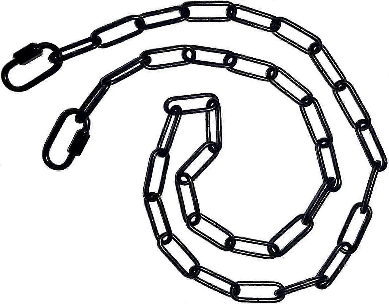 Black Metal Gate Security Chain 0.9m