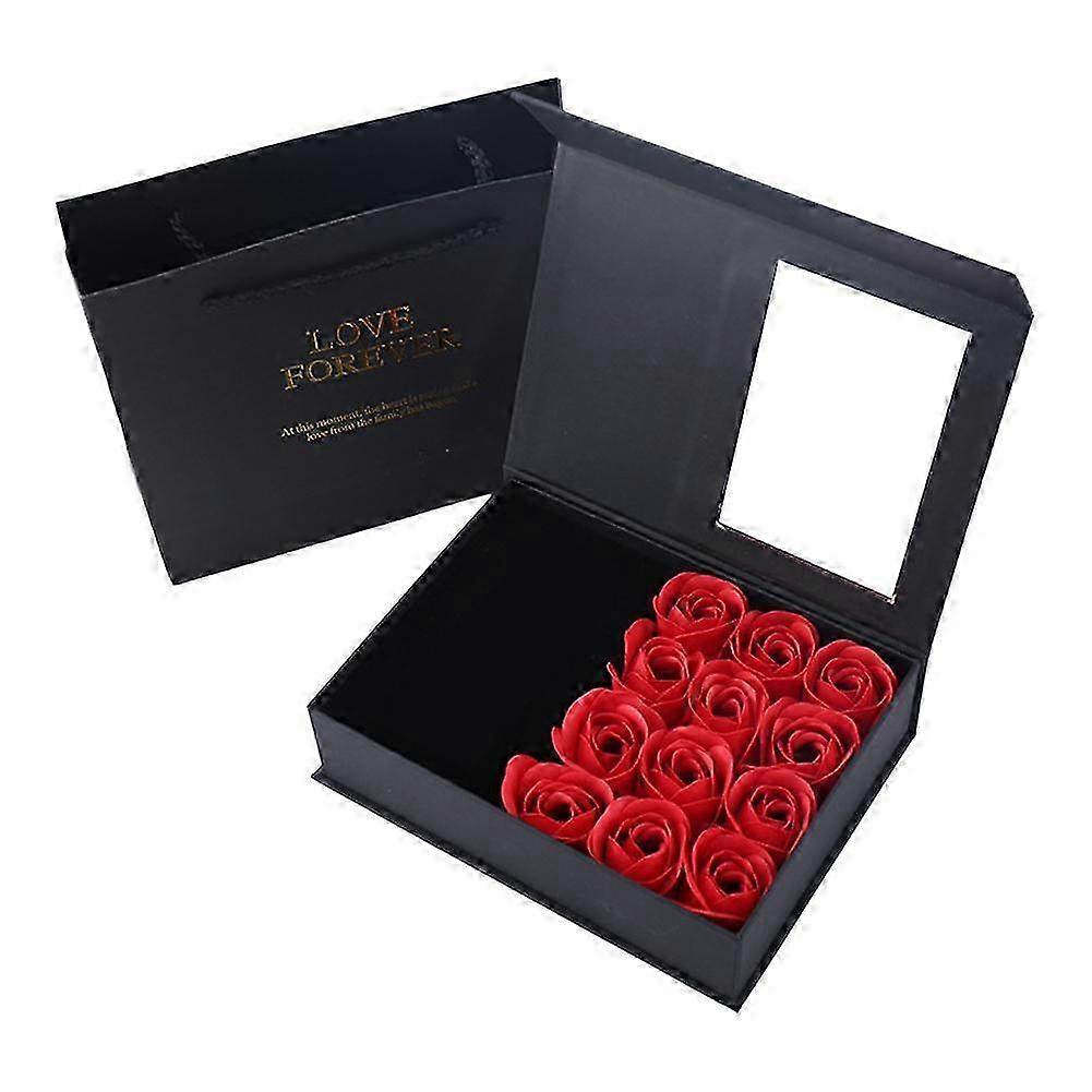 Compact Preserved Rose Gift Box