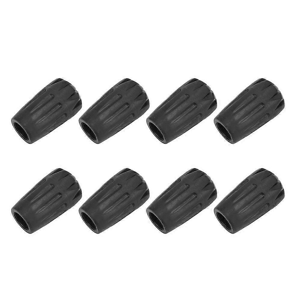 8Pcs Universal Walking Stick Head Pole Hiking Pole Replacement Tips Trekking Protector
