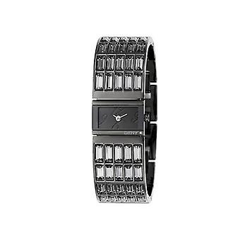 Dkny glitz Quartz Analog Woman Watch with NY4256 Stainless Steel Bracelet