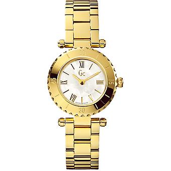 Watch gc mini chic pvd. Quartz Analog Women's Watch with Stainless Steel Bracelet Gold Plated X70008L1S