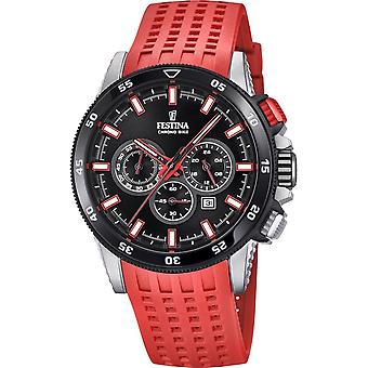 Festina chrono bike reloj para Hombre Analógico de Cuarzo con brazalete de Silicona F20353/8
