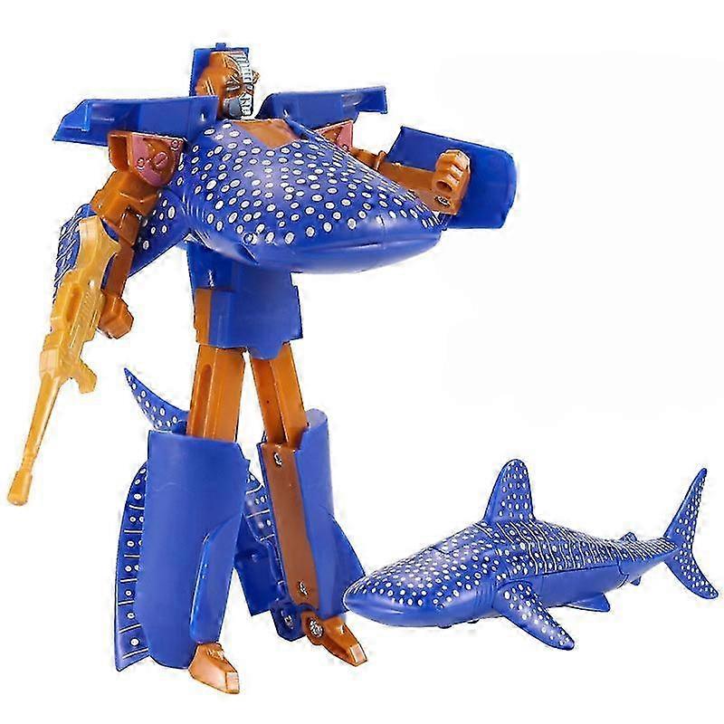 Transforming Shark Robot Toy