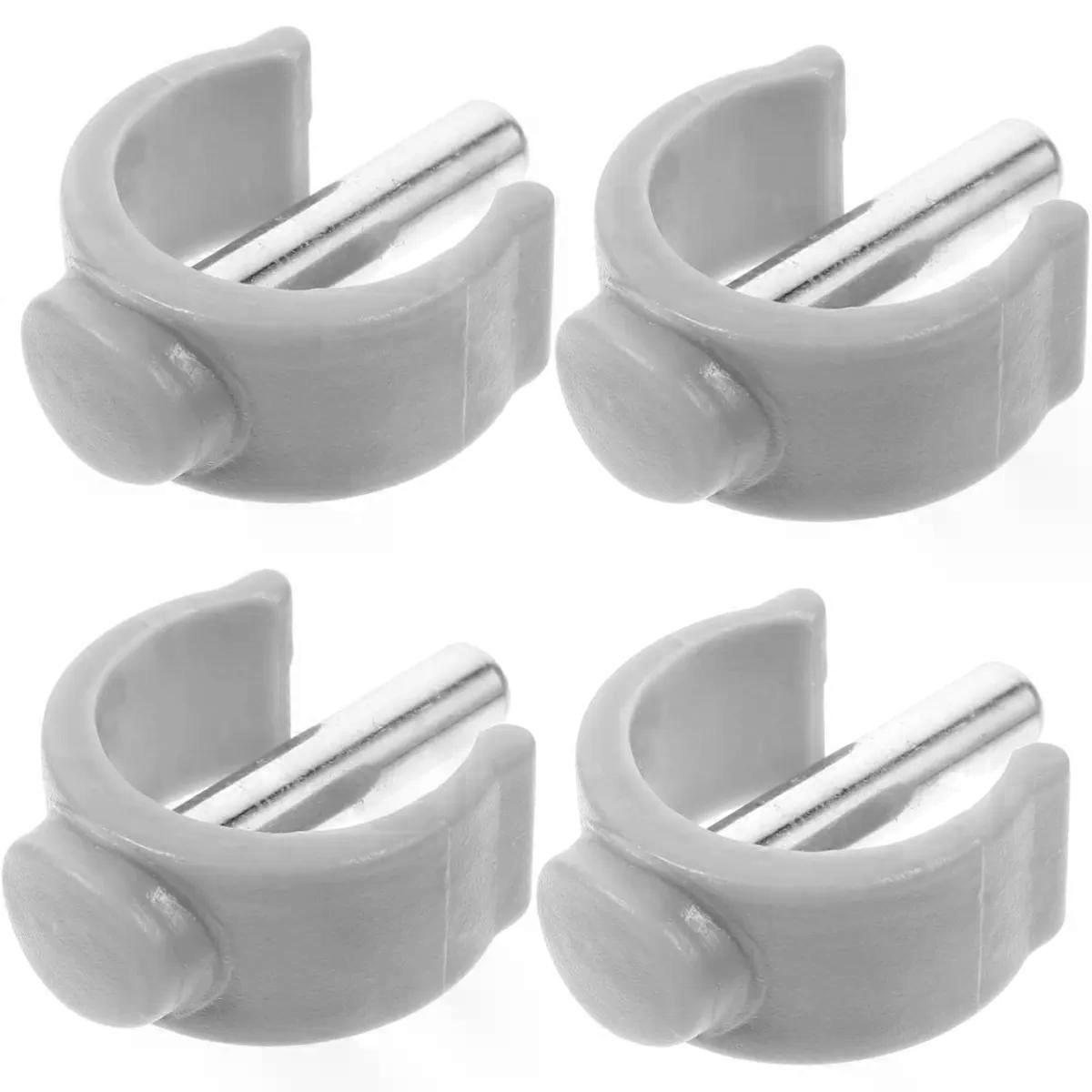 4pcs Walking Cane Replacement Clips C Shape Buckles