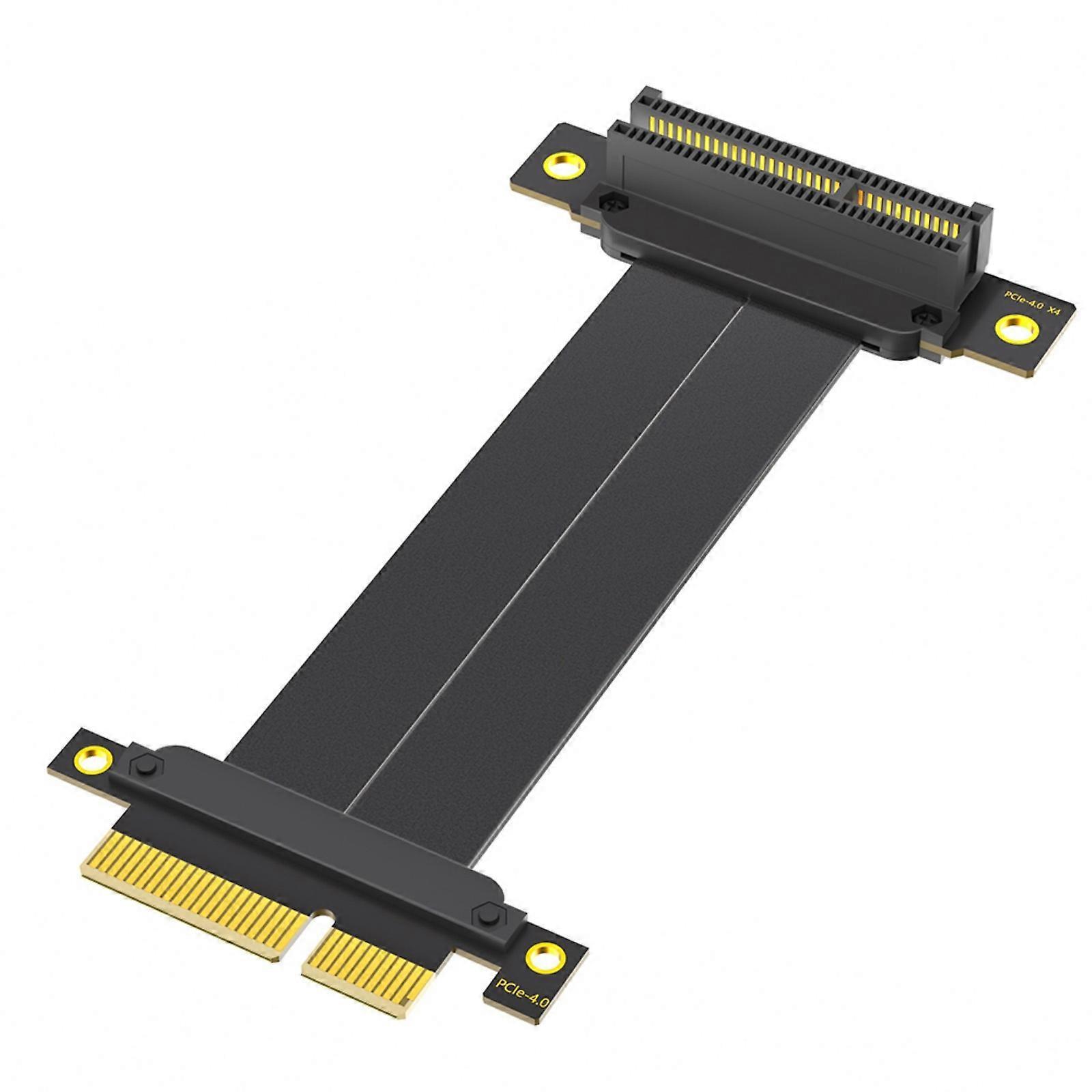 PCB-Based PCIe 4.0 x4 Right-Angle Riser