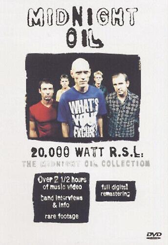 Midnight Oil 20000 Watt RSL - The Midnight Oil Collection DVD (2004) cert E - Region 2