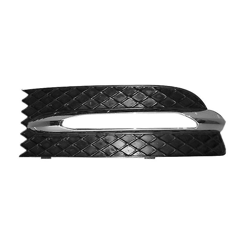 Car Front Bumper Fog Light Grille Cover With Chrome Frame For R172 W172 2012-2016 Left